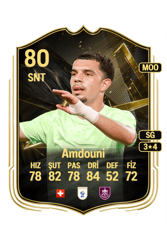 Zeki Amdouni card