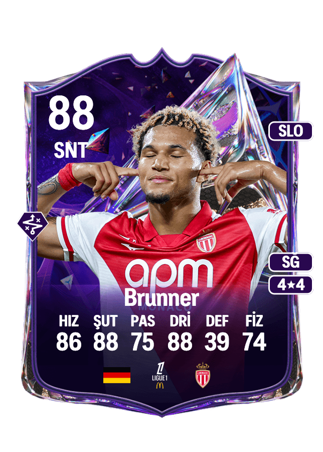 Paris Brunner card