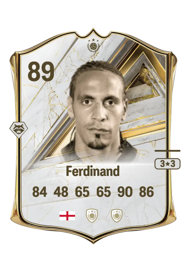 Rio Ferdinand card