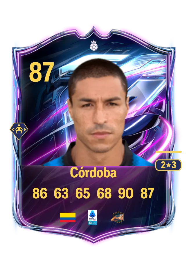 Iván Córdoba card