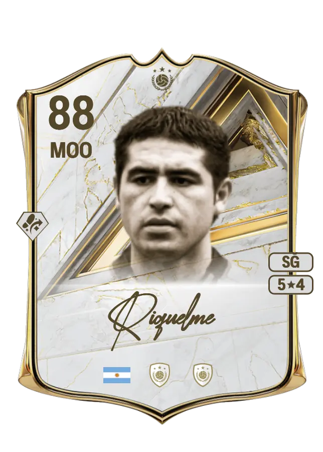 Juan Román Riquelme card