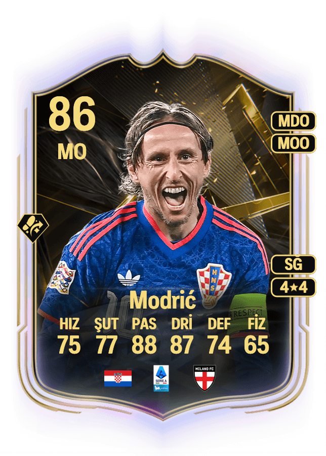 Luka Modrić card