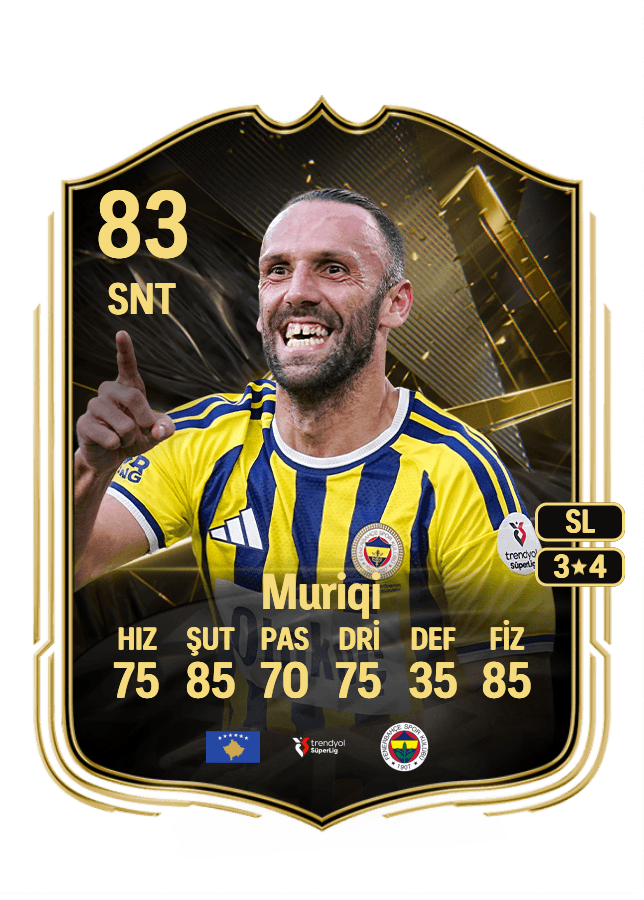 Vedat Muriqi card