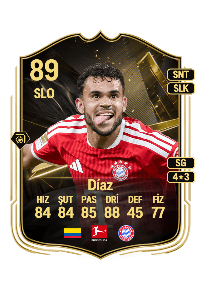 Luis Díaz card
