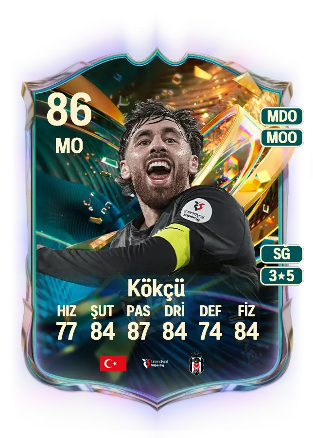 Orkun Kökçü card