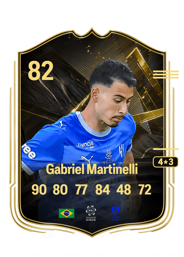 Gabriel Martinelli card