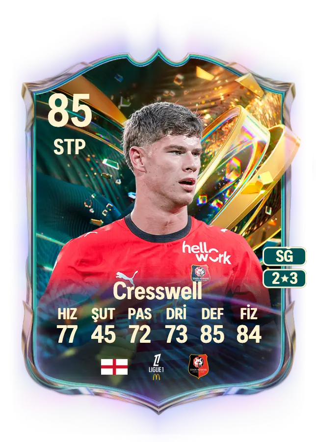 Charlie Cresswell card
