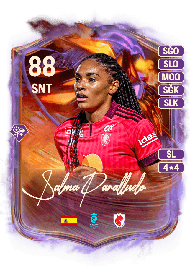 Salma Paralluelo card