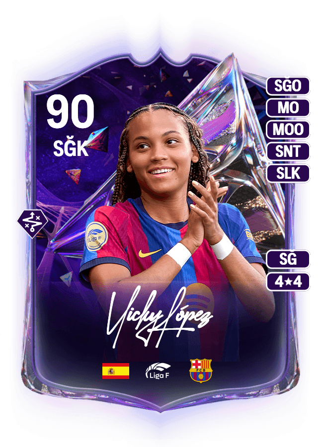 Vicky López card