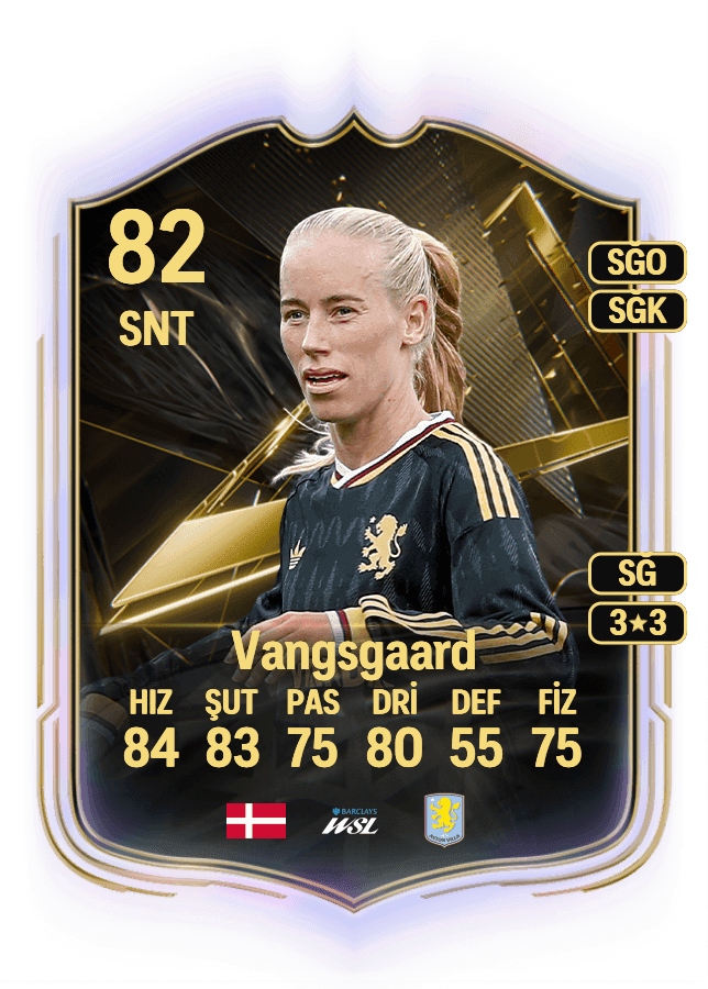 Amalie Vangsgaard card