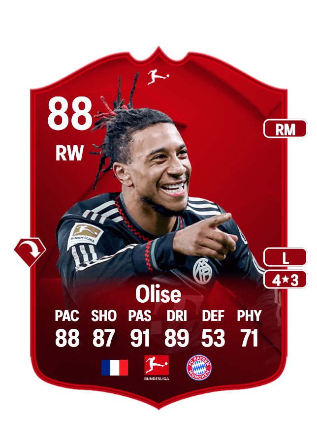 Michael Olise card