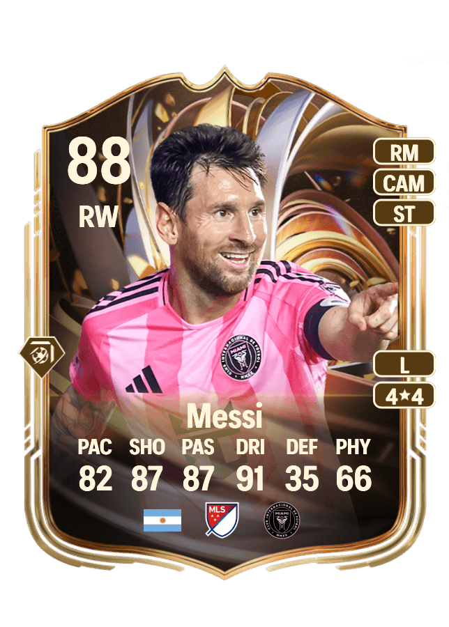 Lionel Messi card
