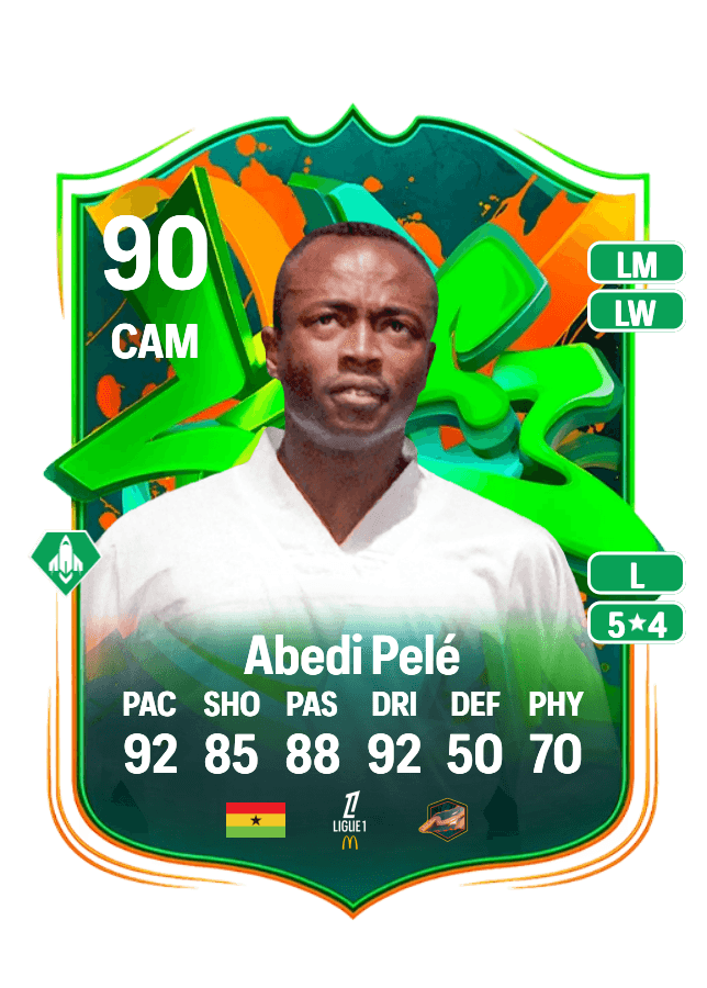 Abedi Pelé card
