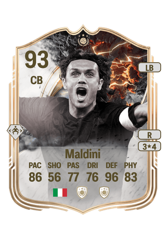 Paolo Maldini card