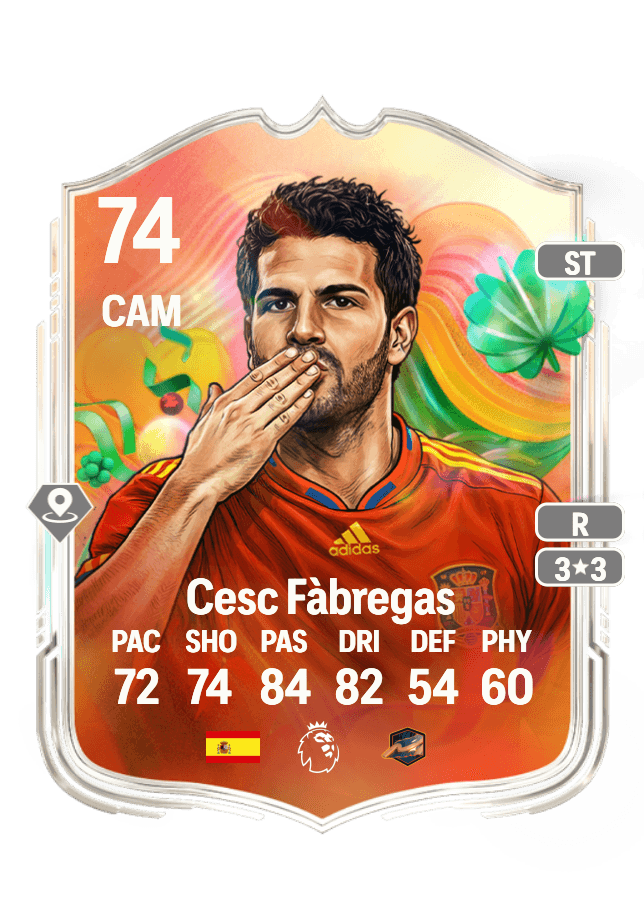 Cesc Fàbregas card