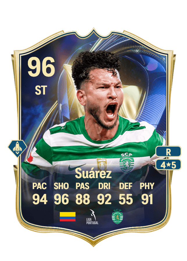 Luis Javier Suárez card