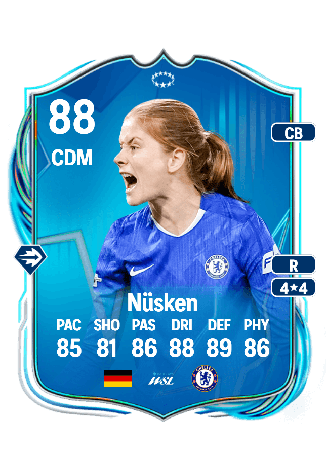 Sjoeke Nüsken card
