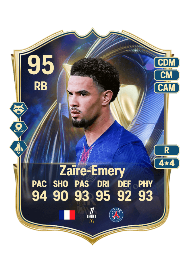 Warren Zaïre-Emery card