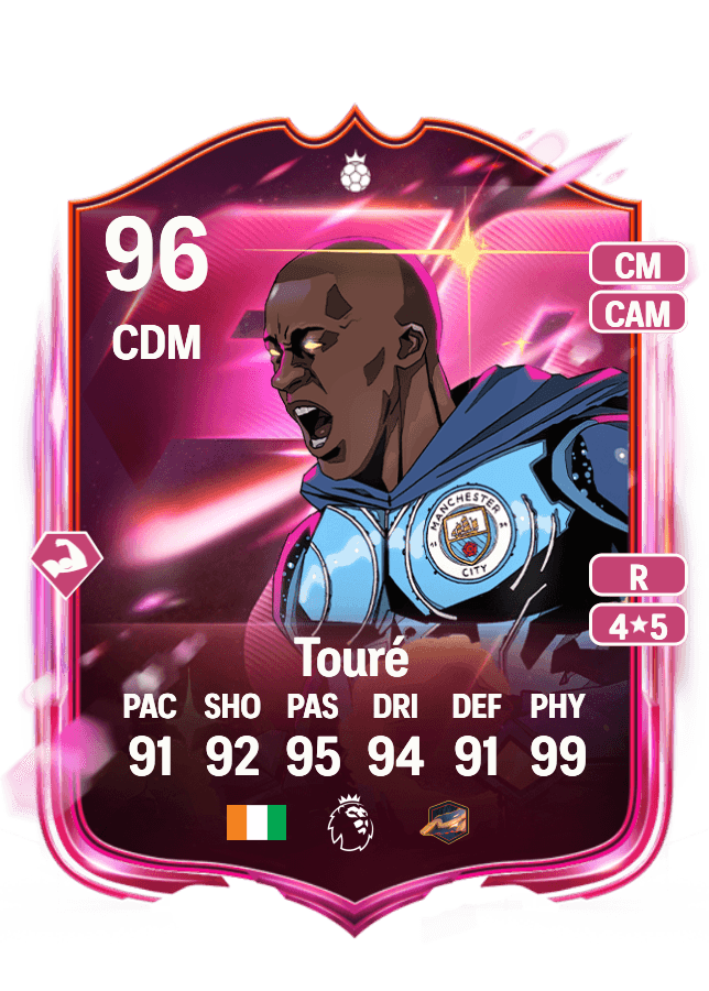 Yaya Touré card