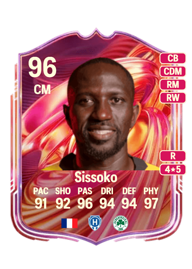 Moussa Sissoko card