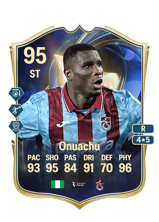 Paul Onuachu card