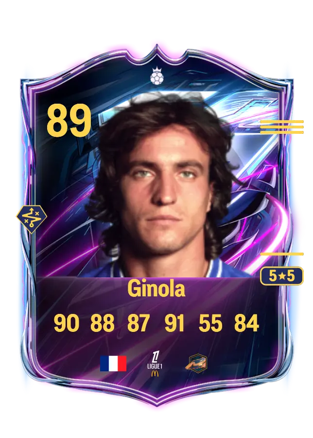David Ginola card