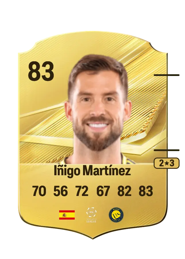 Iñigo Martínez card