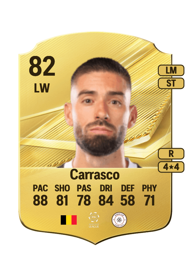 Yannick Carrasco card