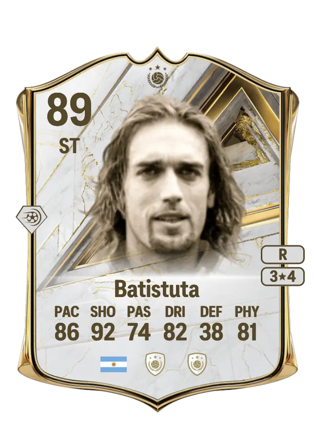 Gabriel Batistuta card