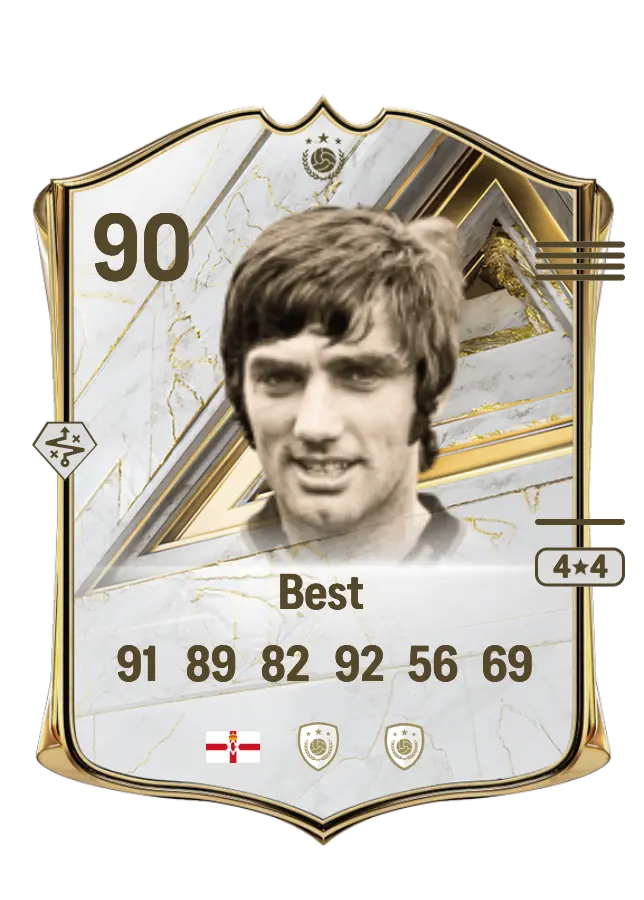 George Best card