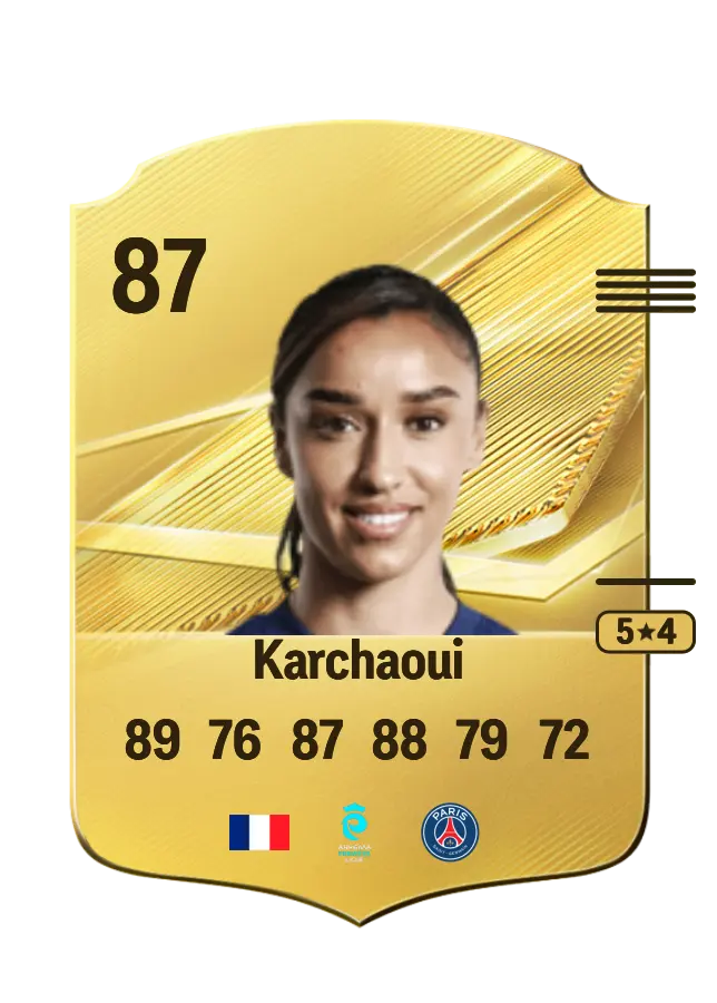 Sakina Karchaoui card
