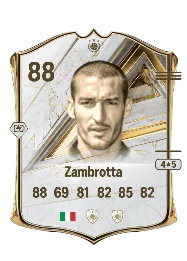 Gianluca Zambrotta card