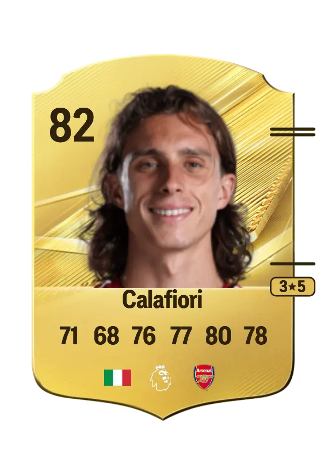 Riccardo Calafiori card
