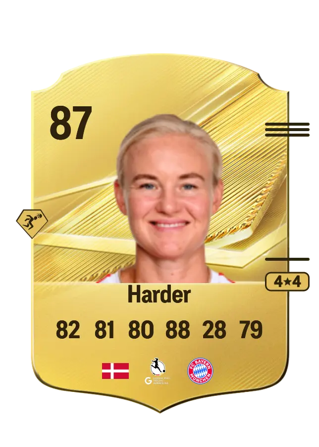 Pernille Harder card