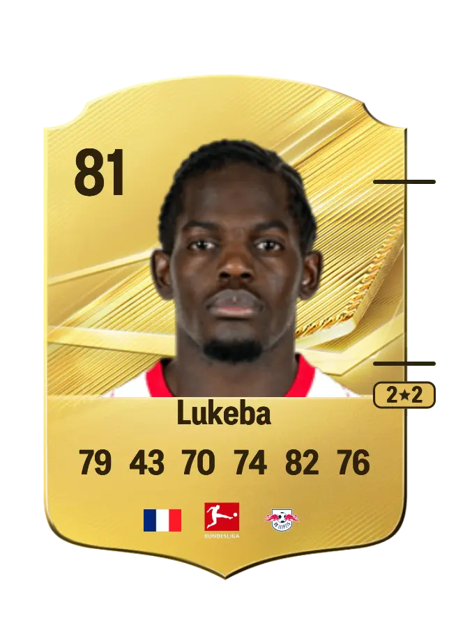 Castello Lukeba card