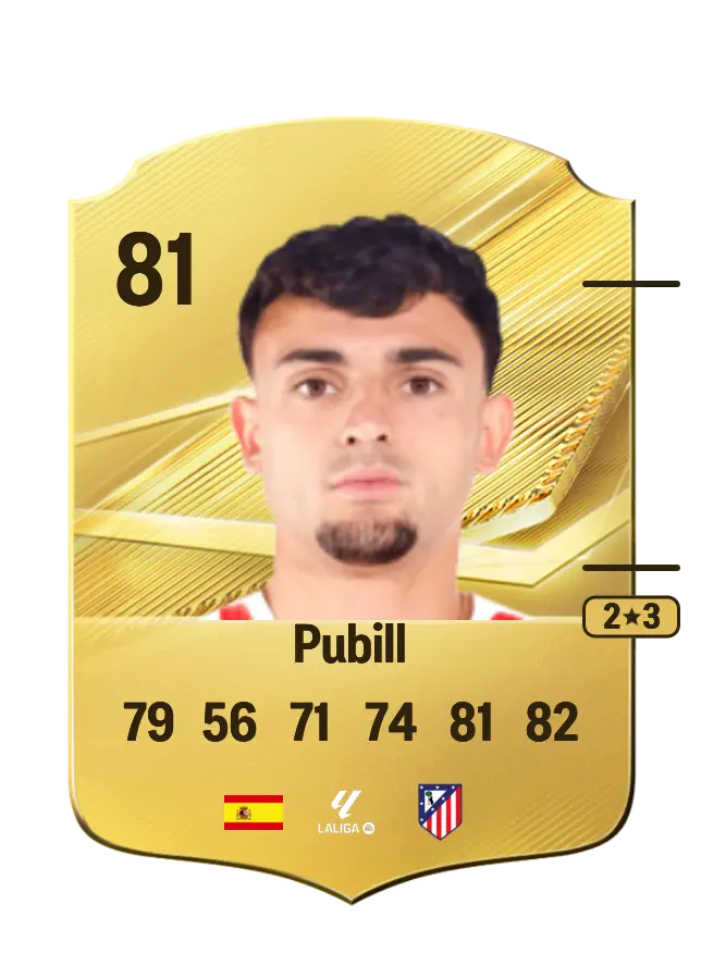 Pubill card