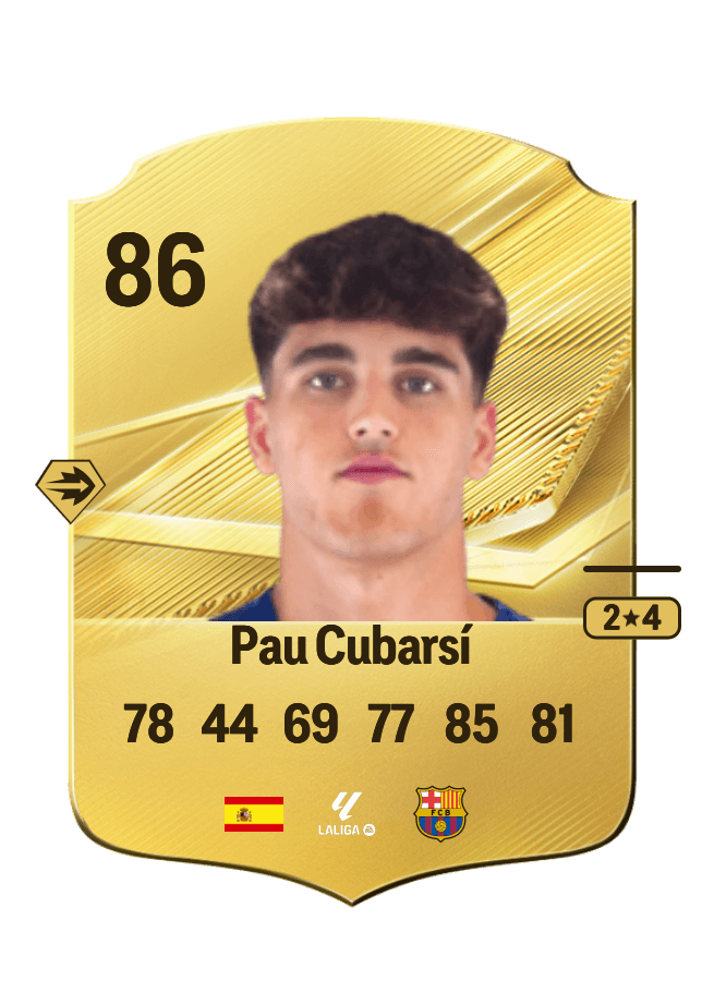Pau Cubarsí card