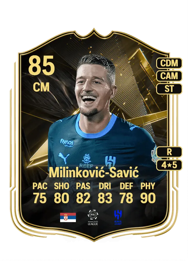 Sergej Milinković-Savić card