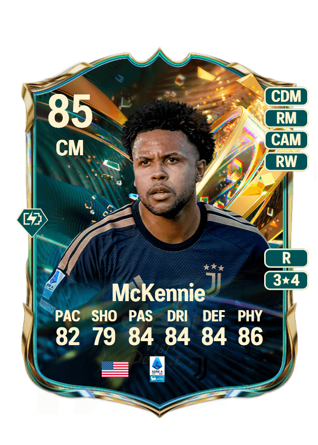 Weston McKennie card