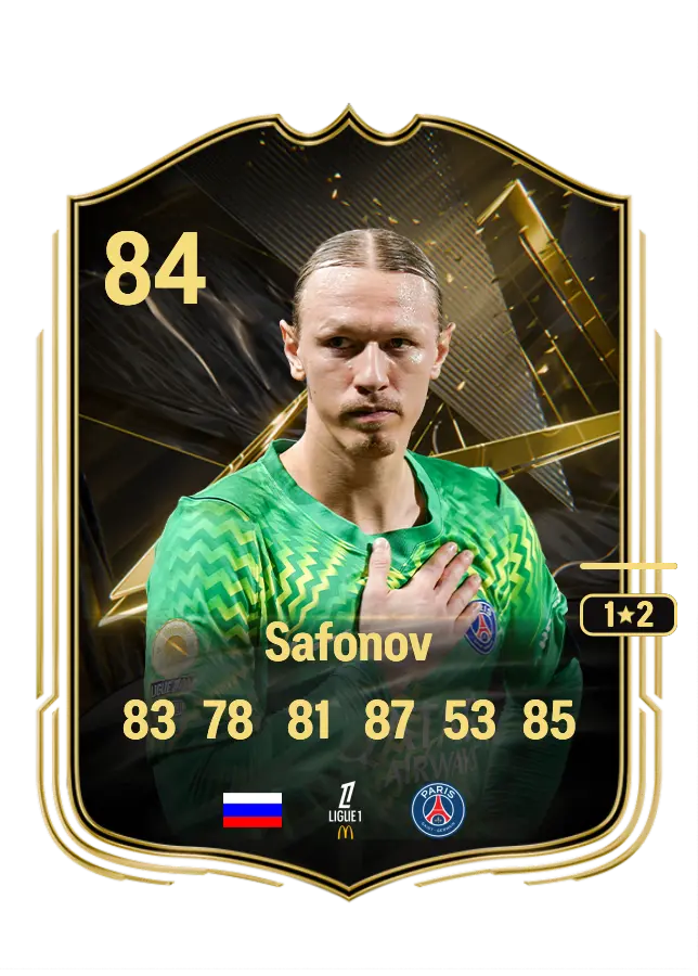 Matvey Safonov card