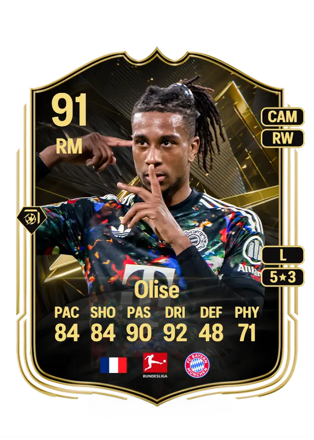 Michael Olise card