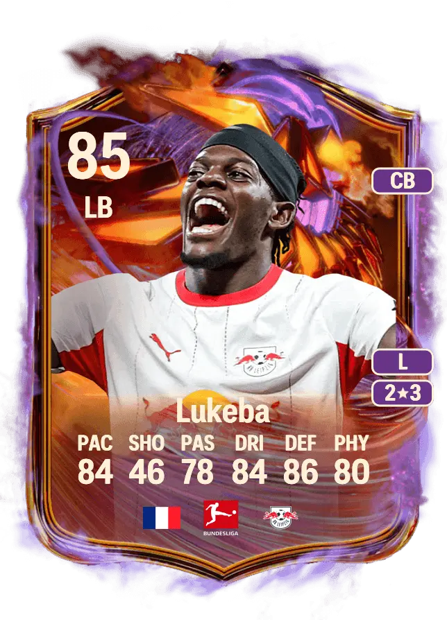 Castello Lukeba card