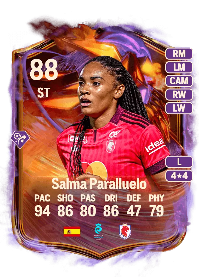 Salma Paralluelo card