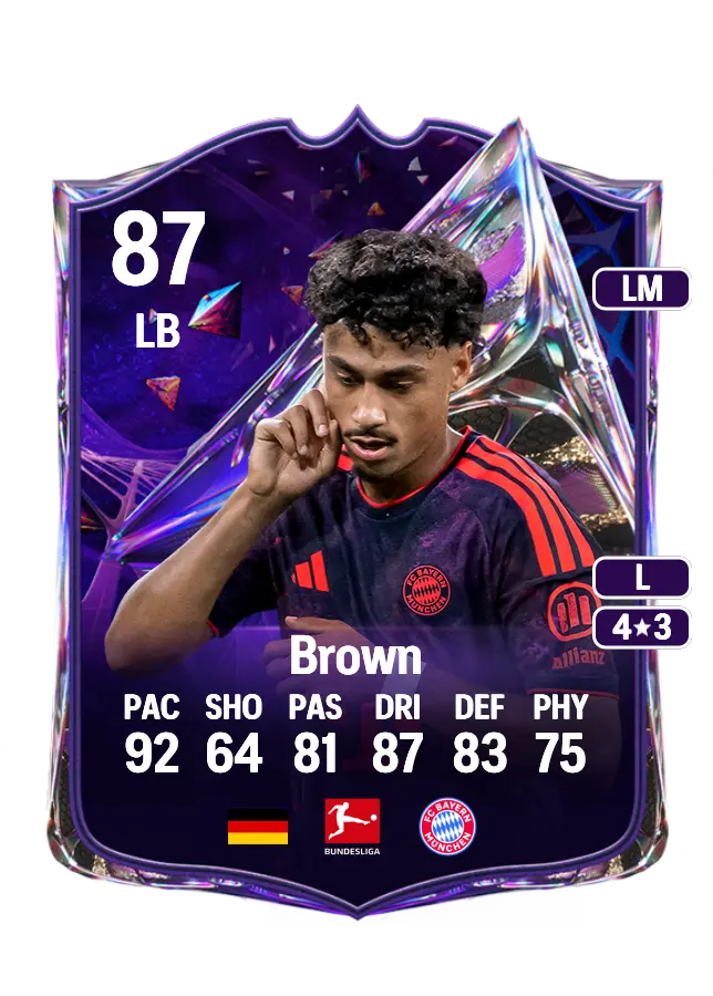 Nathaniel Brown card