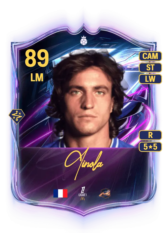 David Ginola card