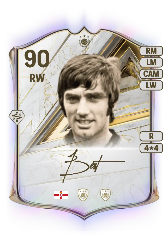 George Best card