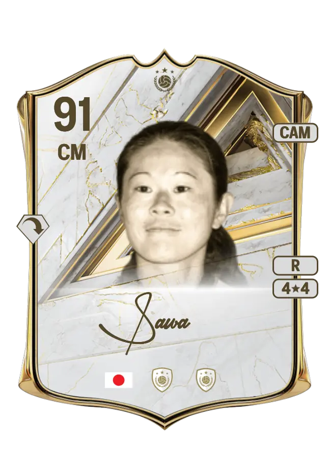 Homare Sawa card