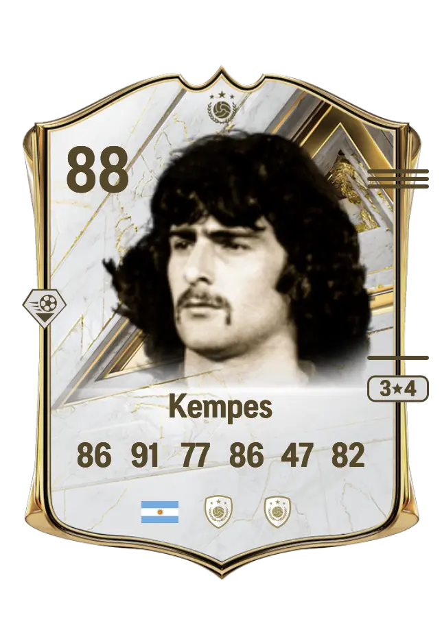 Mario Kempes card
