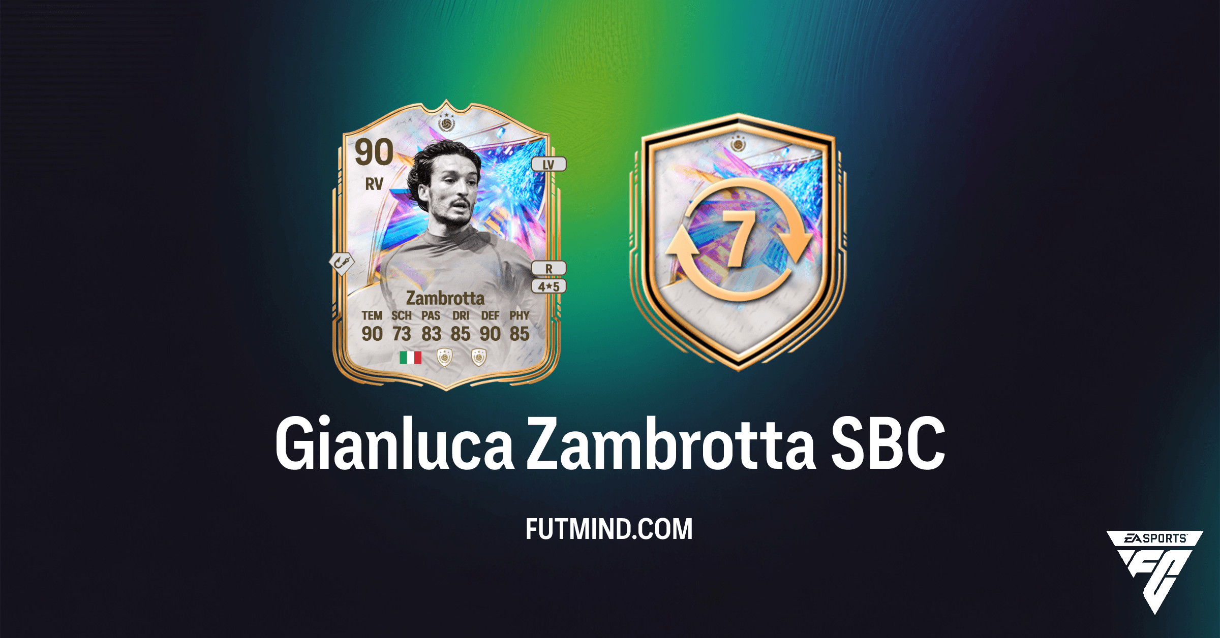 Gianluca Zambrotta SBC in FC 26 Ultimate Team: Icon-Tausch-Gianluca Zambrotta freischalten