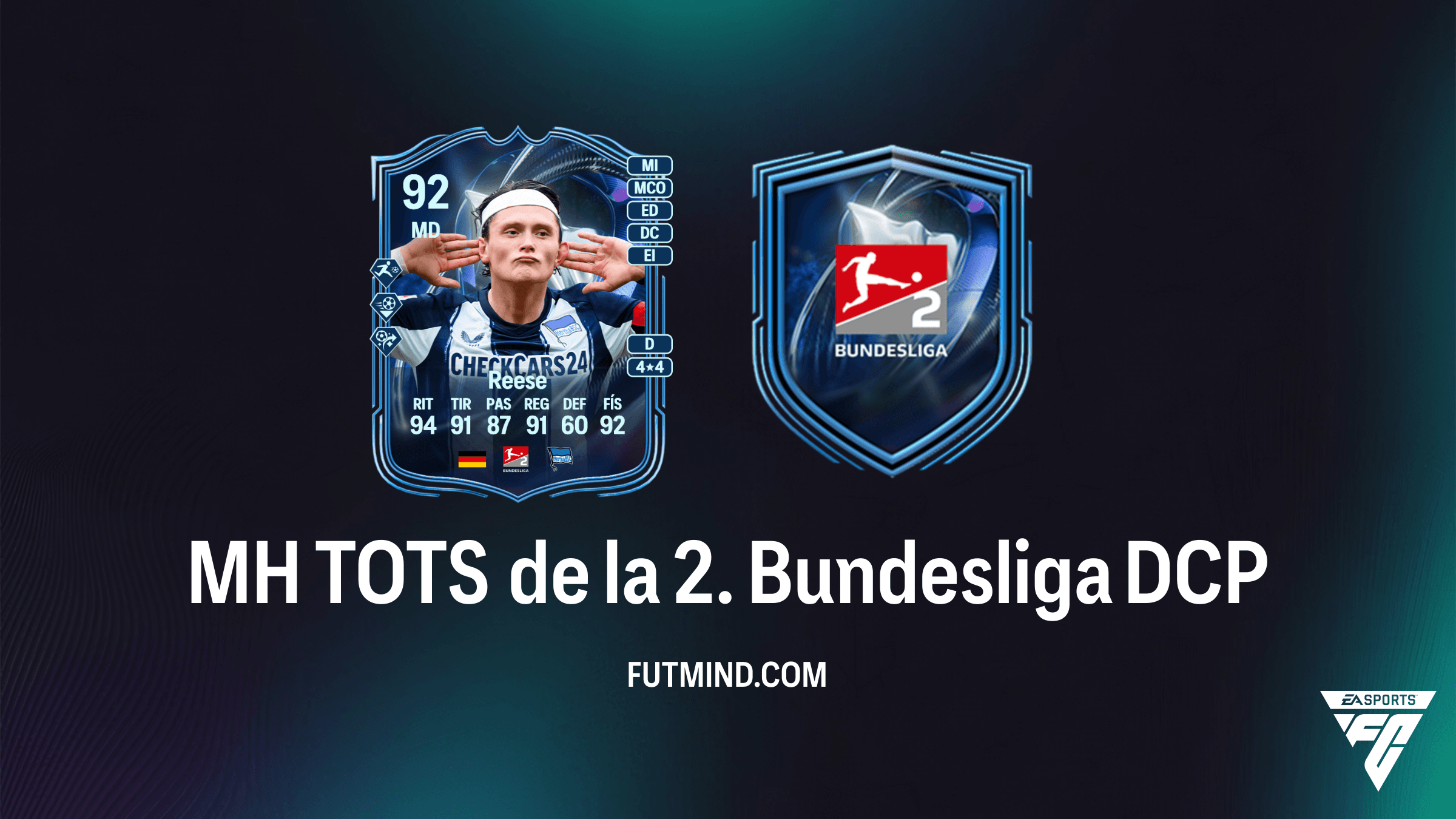 Guía del DCP MH TOTS de la 2. Bundesliga: Soluciones y Análisis de Fabian Reese